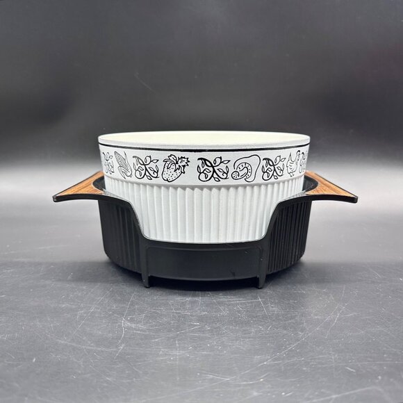 Vintage Nordic Ware La Soufflee Souffle Dish Casserole Table Server 1970s Retro - Picture 2 of 10